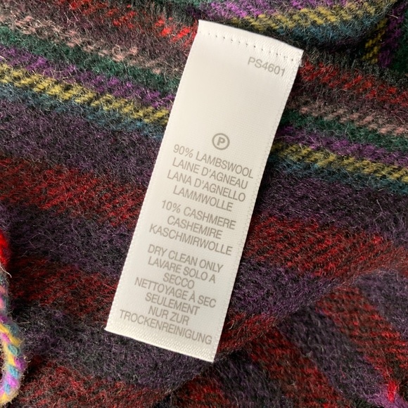 Paul Smith Cashmere wool muffler - Picture 3 of 4